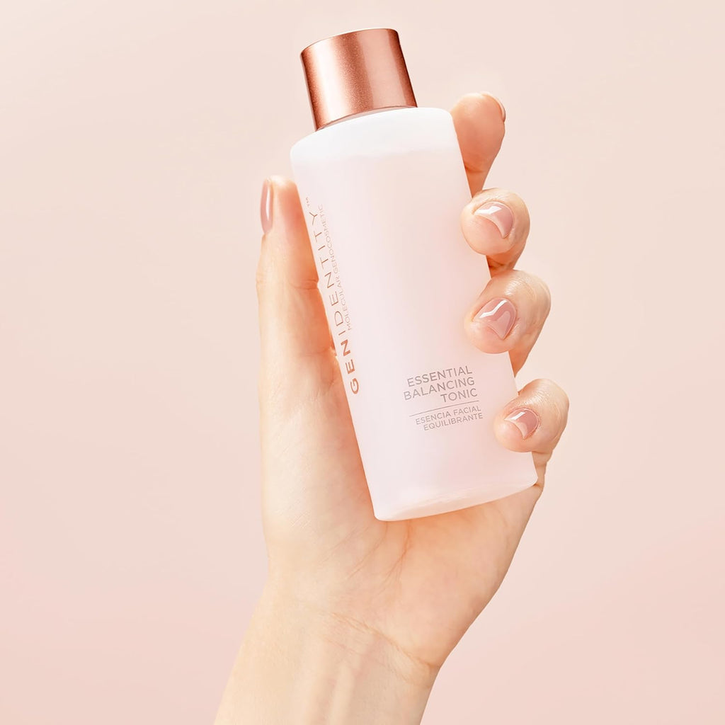 Essential Balancing Tonic - Toner for Face with Botanical Extracts - Gluten Free Toner Serum - Face Serum with Peptides - 4.23 oz