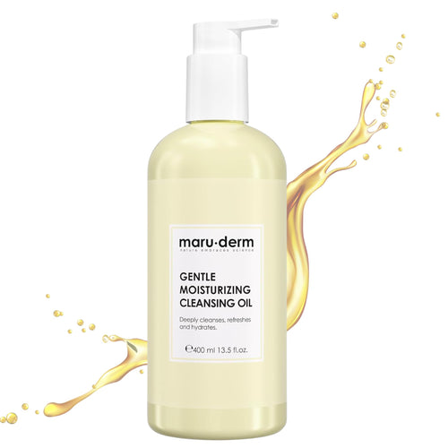 Gentle Cleansing Oil for Face & Body - Makeup Remover & Double Cleanser with Niacinamide & Panthenol - Removes Sunscreen, Sebum & Impurities, Hydrating Formula for Sensitive & Dry Skin – 200ml