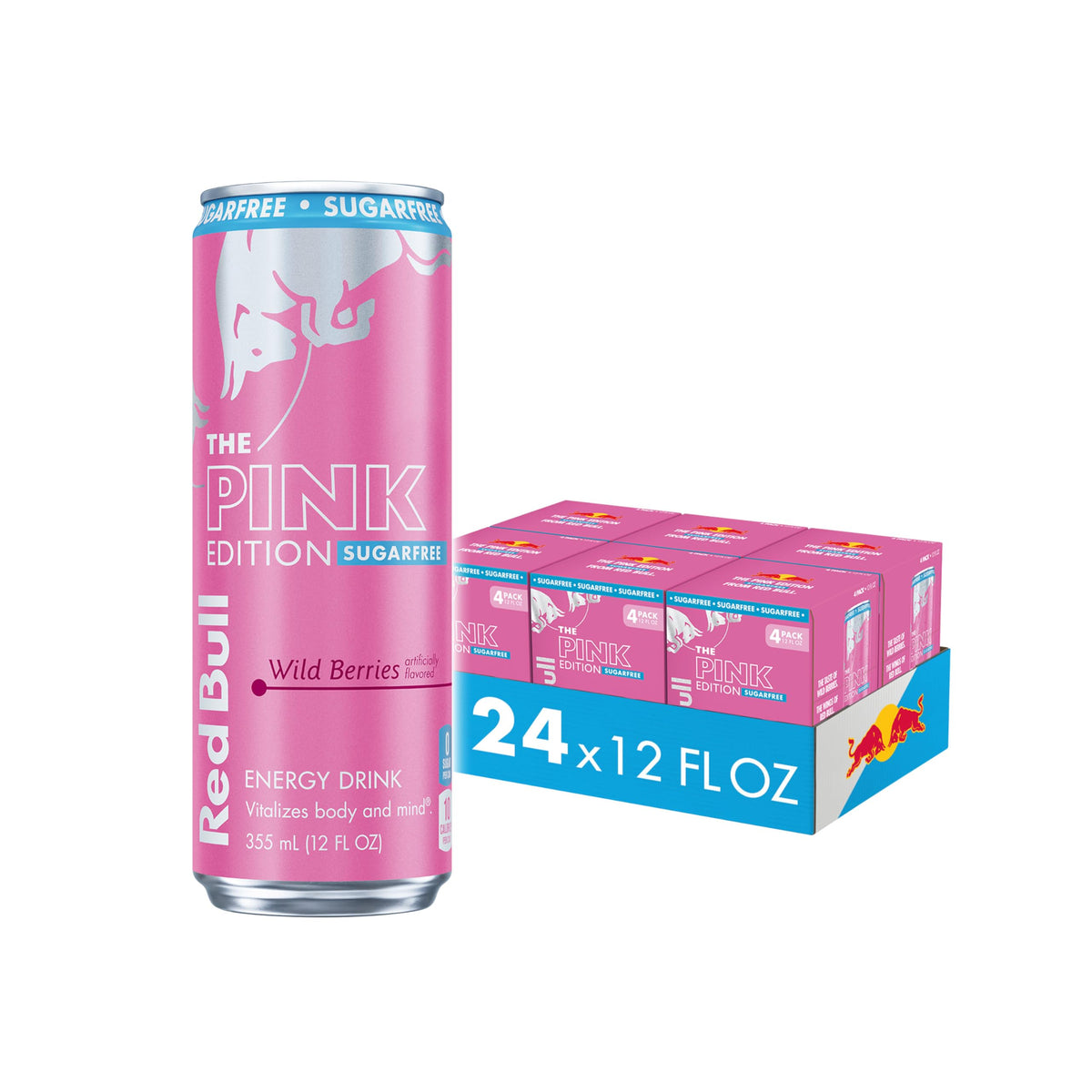 Red Bull Sugarfree Energy Drink, Iced Vanilla Berry, Iced Edition