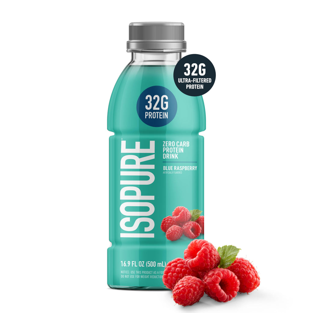 Isopure Zero Carb Clear Protein Drink, Apple Melon 12 Count