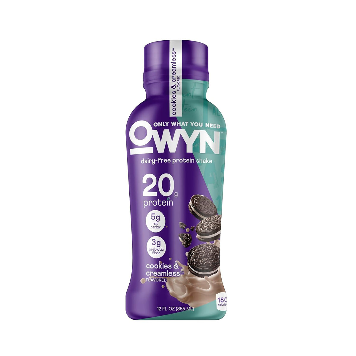 OWYN Only What You Need Cold Brew Coffee Flavored 20g Protein Shake, 12 Ct