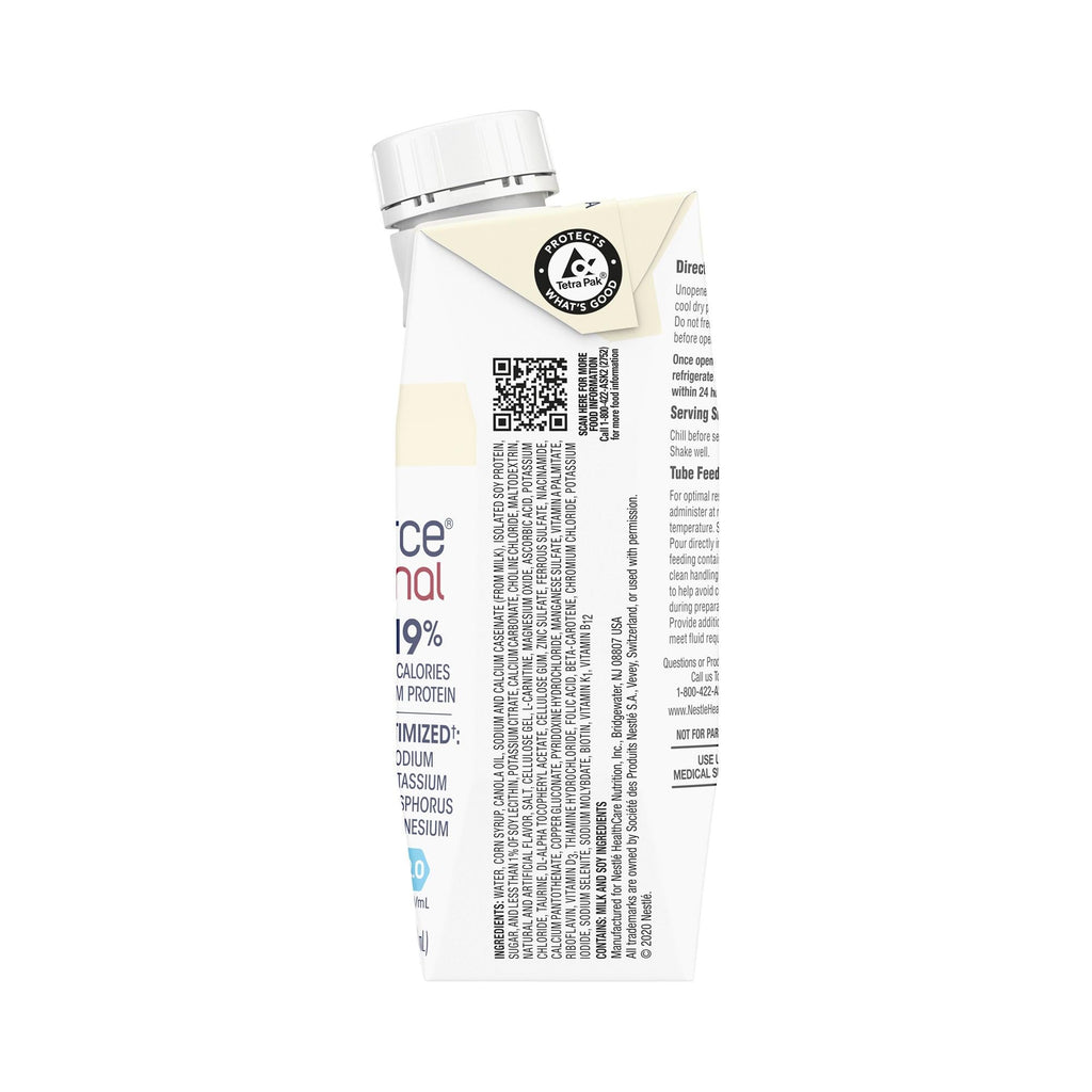 NOVASOURCE Renal Vanilla Dialysis Protein Shakes, 8 Fl Oz, 24pk