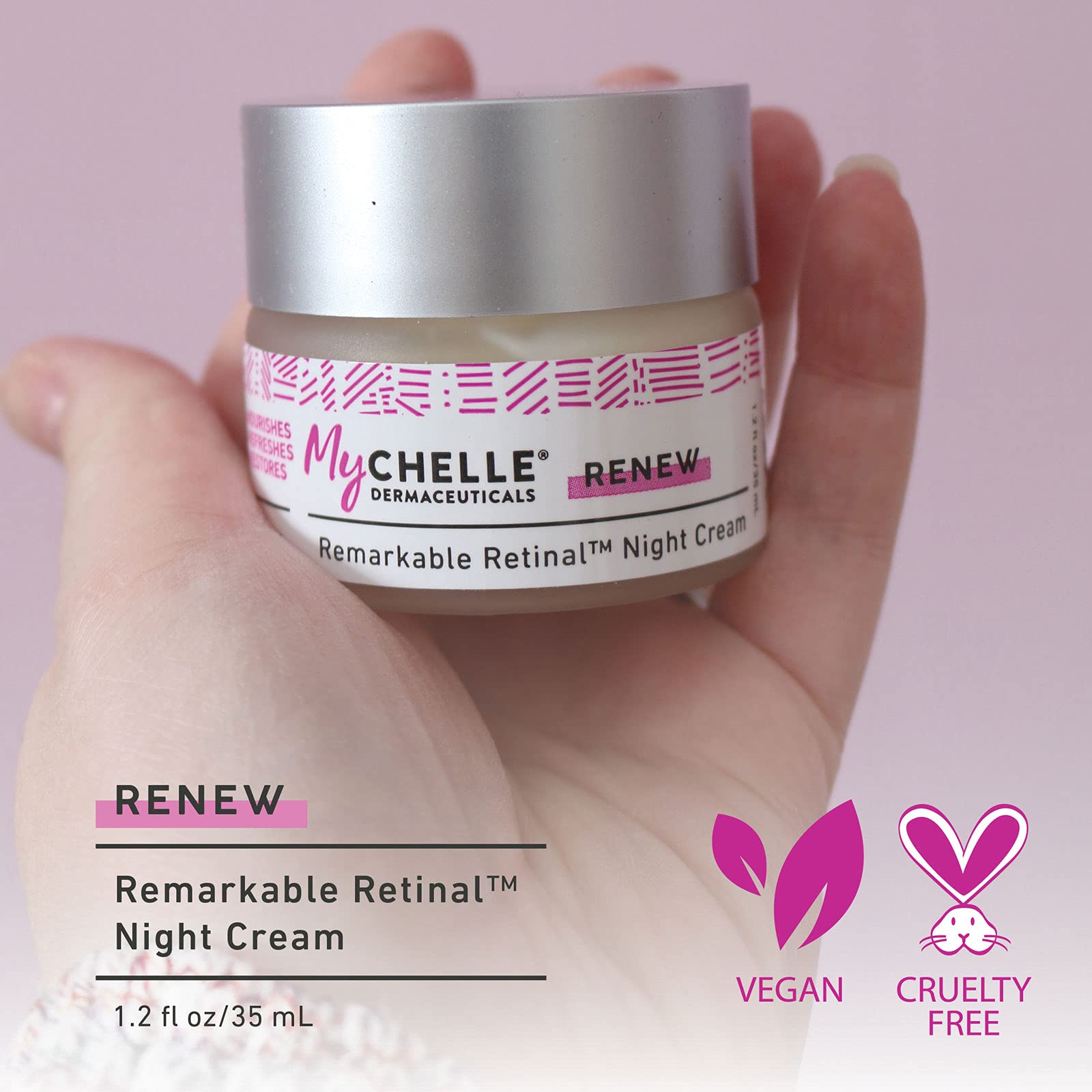 MyCHELLE Dermaceuticals Supreme Polypeptide Cream (1.2 Fl Oz) - Recontouring Anti-Aging Cream with Powerful Peptides, Help Lift & Revive Skin, Help to Reduce the Appearance of Fine Lines and Wrinkles