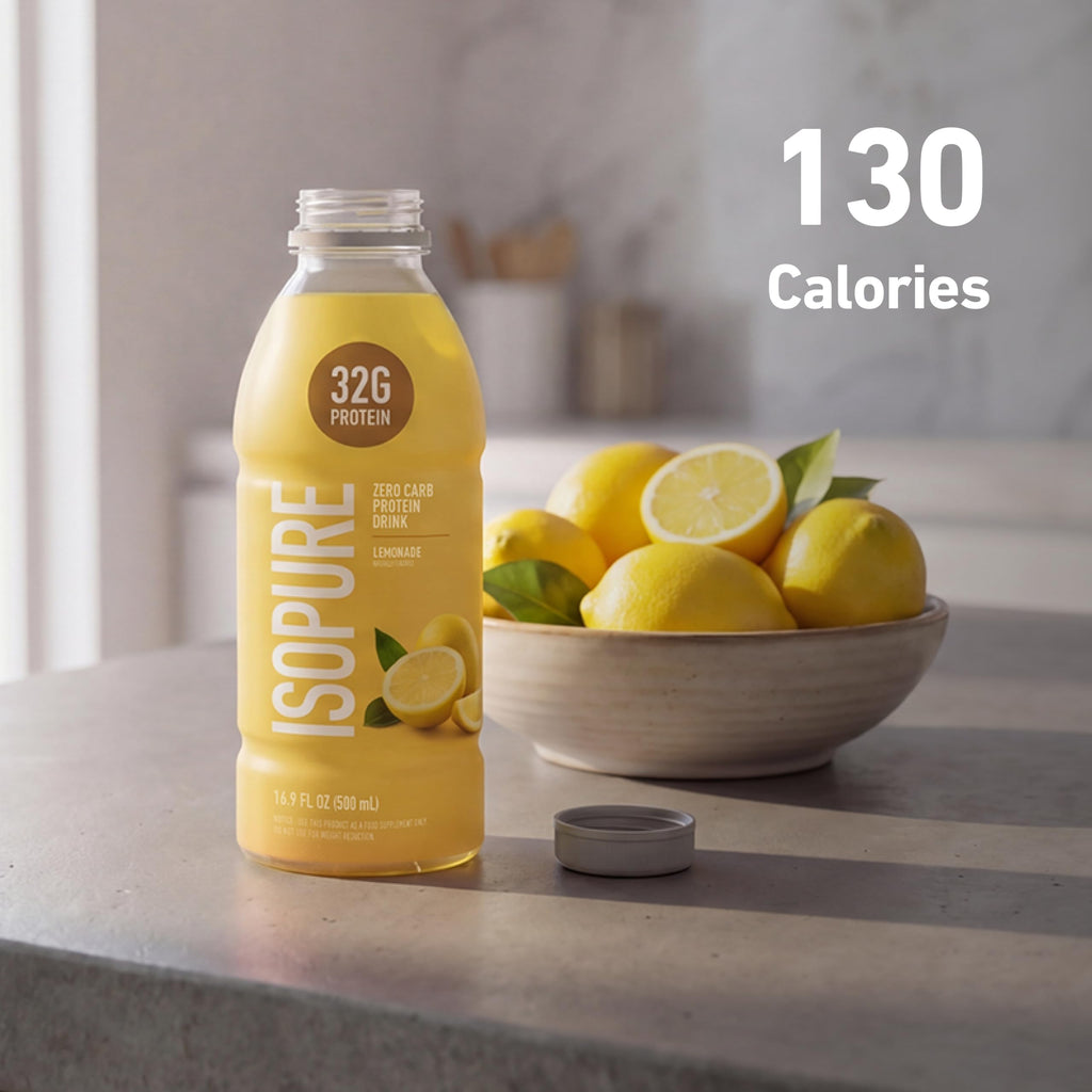 Isopure Zero Carb Clear Protein Drink, Apple Melon 12 Count
