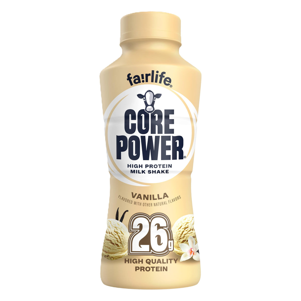 Core Power Fairlife 26g Protein Milk Shakes, Ready To Drink for Workout Recovery, Strawberry Banana, 14 Fl Oz (Pack of 12)