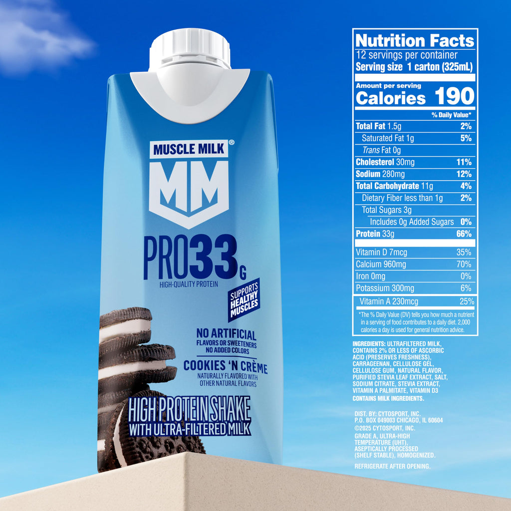 Muscle Milk Pro Liquid High Protein Shake, Chocolate, 11 Fl Oz (Pack of 12)