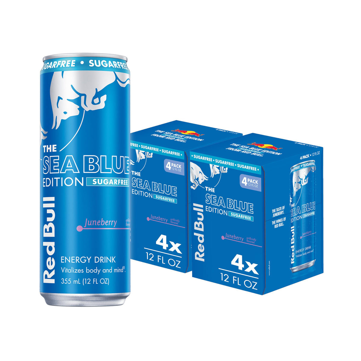 Red Bull Sugarfree Energy Drink, Iced Vanilla Berry, Iced Edition