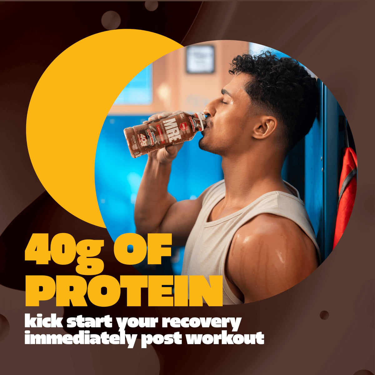 REDCON1 MRE RTD Protein Shake | Milk Chocolate | Lactose Free, 40g Protein - 12 Pack, 14 oz