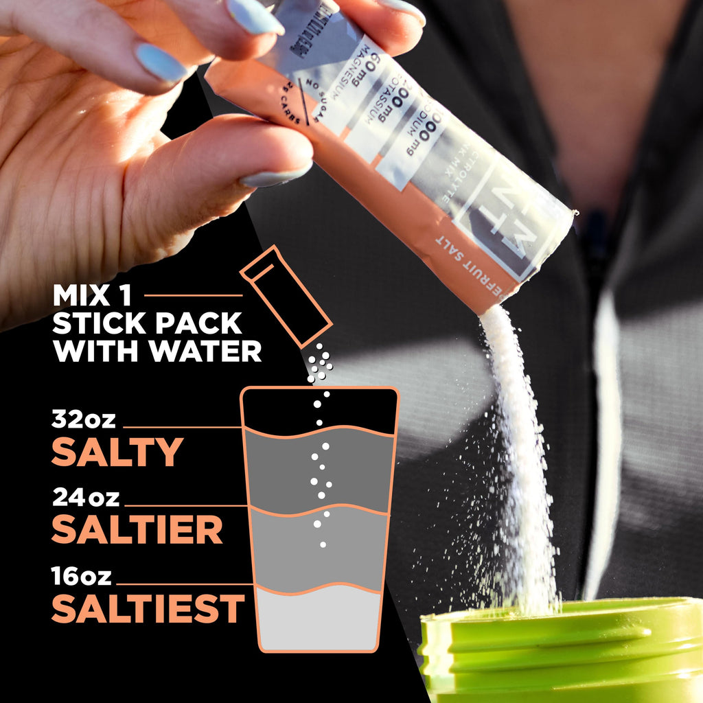 LMNT Zero Sugar Electrolytes - Raw Unflavored Salt | Drink Mix | 30-Count