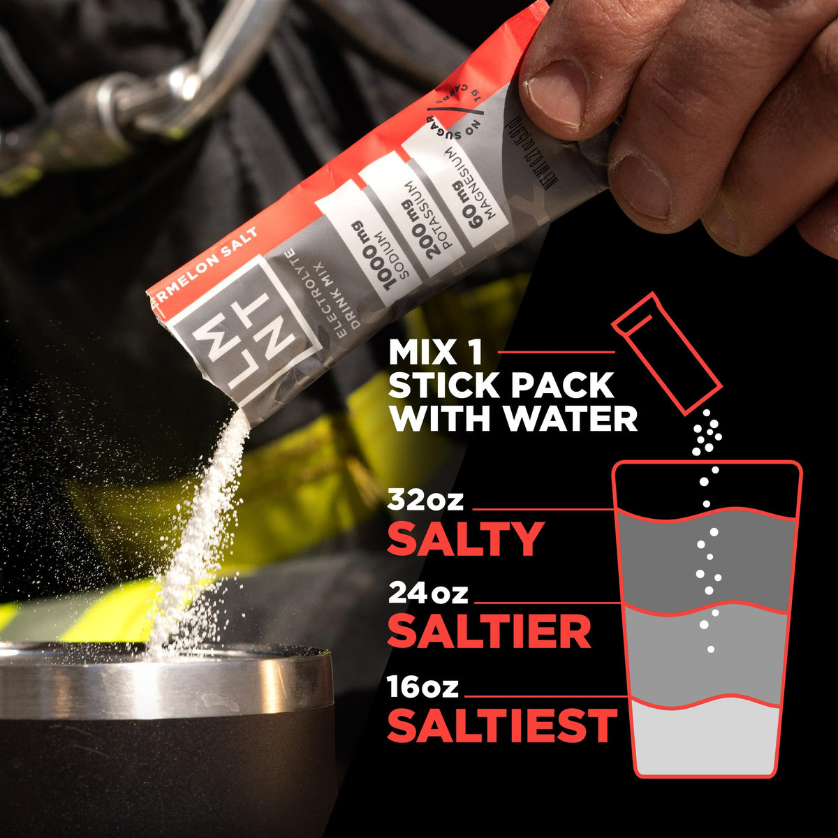 LMNT Zero Sugar Electrolytes - Raw Unflavored Salt | Drink Mix | 30-Count
