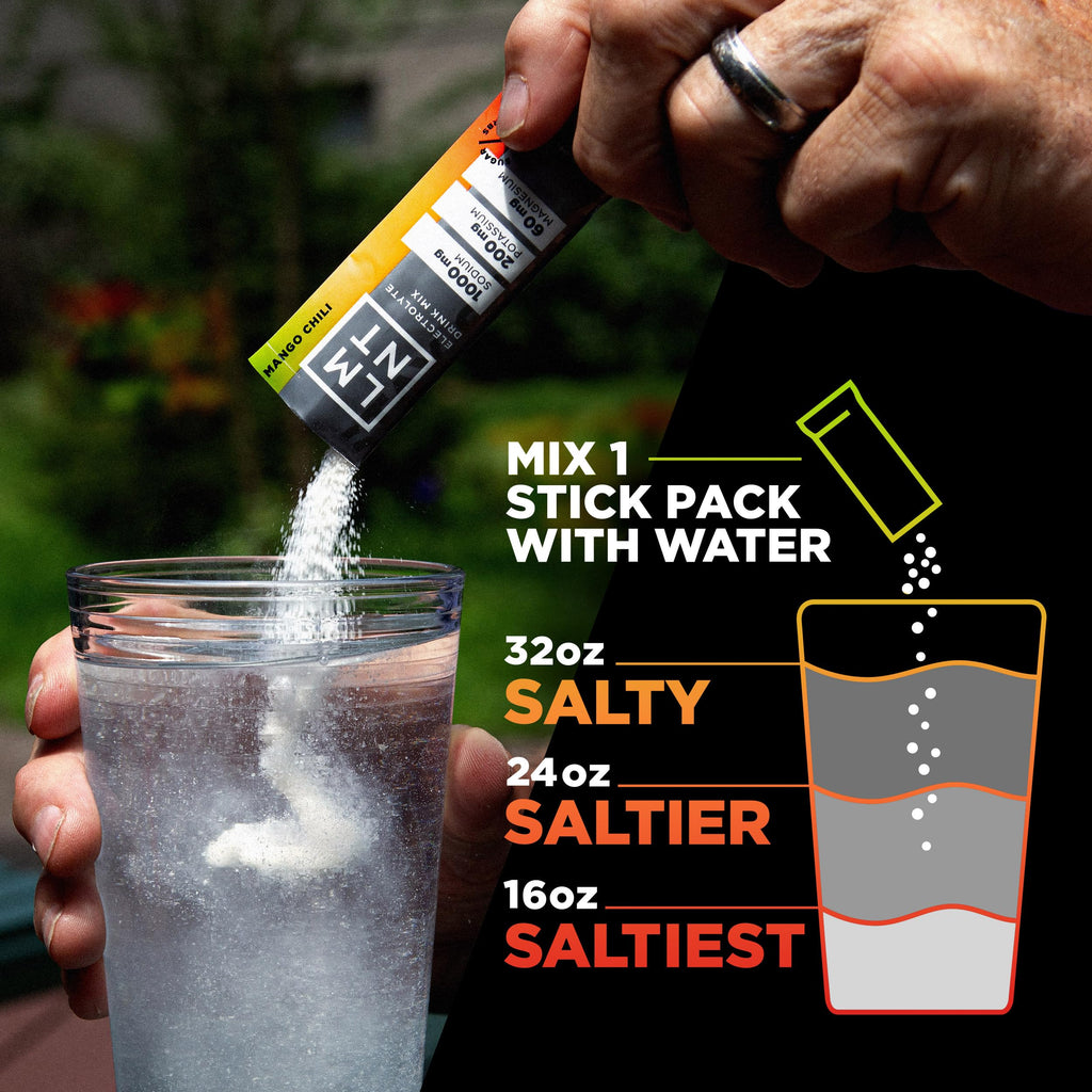 LMNT Zero Sugar Electrolytes - Raw Unflavored Salt | Drink Mix | 30-Count